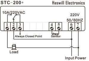 STC-200 Temperature controller - Price & User Manual