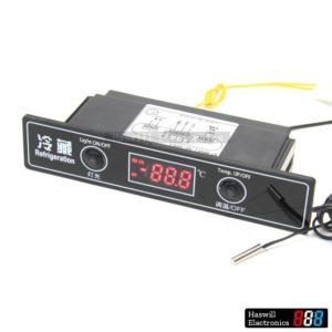 Controlador de temperatura y luz TCC 6220A con pulsadores