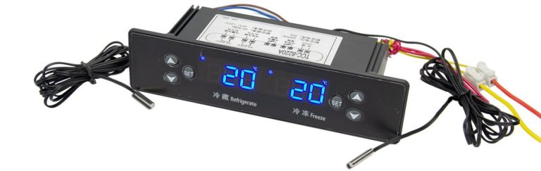 TCC-8220A Cooling and Freezing Electric Controller (2 loads & Push Button)