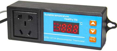 Haswill Electronics STS-1211 slim termostaat kragstrook verwarming of verkoeling