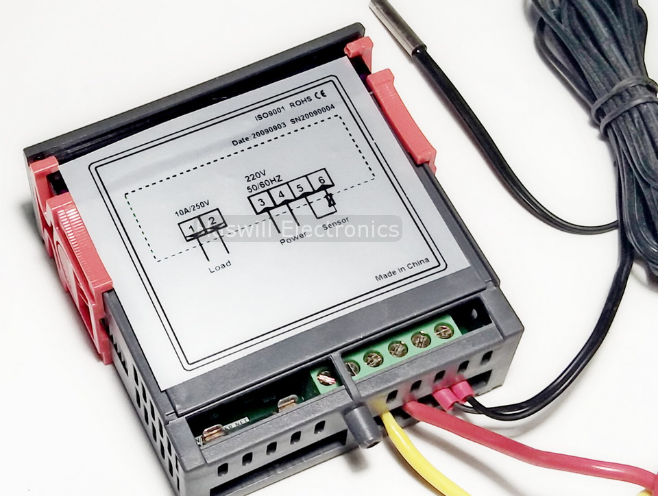 4 RC-113M PID Temperature Controller calefaciendi - 4 wiring diagram live photo