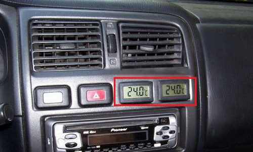從中國出售的汽車溫度計