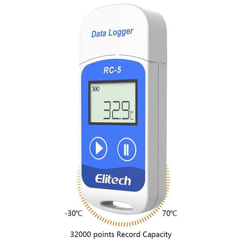 Elitech Data Logger RC5 Temp Recorder Ready To Ship