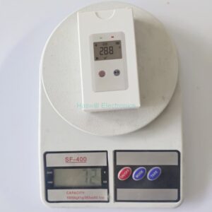 720 3 2025 rechargeable temperature and humidity data logger package gross weight